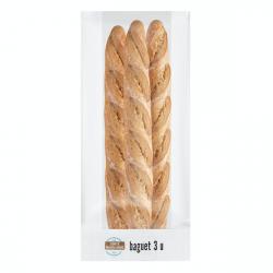 3 Baguettes masa madre  0.7 kg