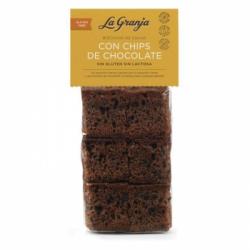 Bizcocho deCcacao con Chips de chocolate La Granja sin gluten y sin lactosa 230 g