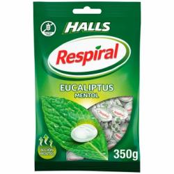 Caramelos sabor menta Respiral sin gluten 350 g.