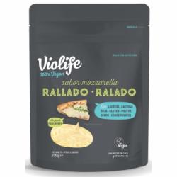 Rallado sabor mozzarella Violife sin gluten sin lactosa 200 g.