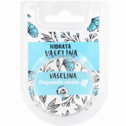 Vaselina para labios perfumada neutra Soft Carrefour 15 g.