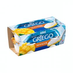Yogur griego con mango Hacendado 4 ud. X 0.125 kg