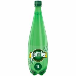 Agua mineral con gas Perrier 1 l.