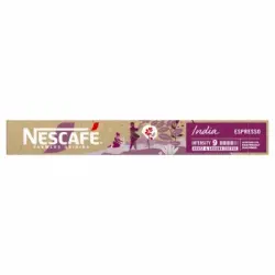 Café de India en cápsulas Nescafé compatible con Nespresso 10 ud.