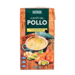 Caldo de pollo Hacendado Brick 1 L