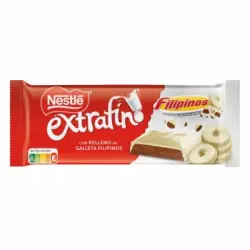 Chocolate con leche relleno de galletas filipinos Nestlé Extrafino 84 g.