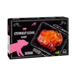 Cuarto de cochinillo de lechal asado Hacendado Caja 1.4 kg