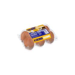 Huevos cocidos Paquete 6 dc