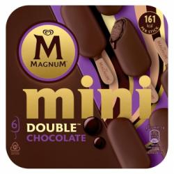 Mini bombón helado de chocolate Double Magnum 6 ud.