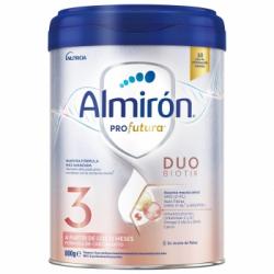 Preparado lácteo infantil de crecimiento desde 12 meses Almirón Profutura 3 Duobiotik sin aceite de palma 800 g.
