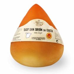 Queso madurado Gallego D.O.P ahumado San simón Da Costa De Nuestra tierra pieza 1,1 Kg aprox