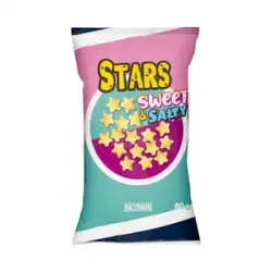 Snack de maíz Stars Sweet & Salty sabor mantequilla y miel Hacendado