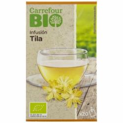 Tila en bolsitas ecológica Carrefour Bio 20 ud.