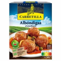 Albóndigas a la jardinera Carretilla 300 g.