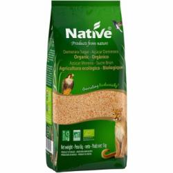 Azúcar moreno ecológico Native 1 kg.