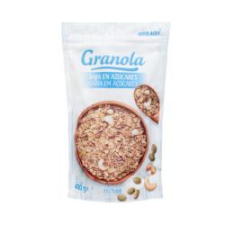 Cereales y semillas granola Hacendado con frutos secos Paquete 0.4 kg