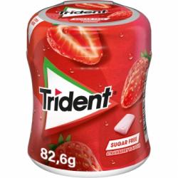 Chicles de fresa sin azúcar Trident 82,6 g.