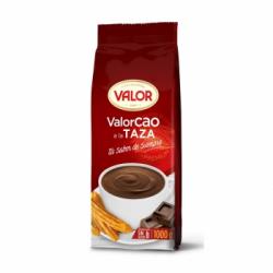 Chocolate a la taza en polvo Valor sin gluten 1 kg.