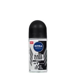 Desodorante roll-on invisible black & white Nivea Men  0.05 100 ml