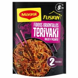 Fideos orientales teriyaki Fusian Maggi 130 g.