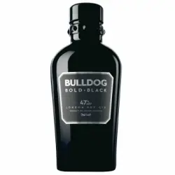 Ginebra Bulldog Bold black 70 cl.