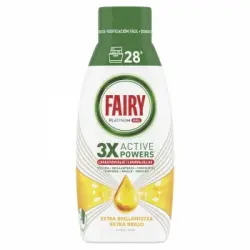 Lavavajillas a maquima gel limo Fairy 504 ml.