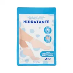 Mascarilla de pies hidratante Deliplus con centella asiática & mentol Paquete 0.04 100 g