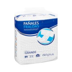 Pañal adulto talla G Deliplus Paquete 1 ud