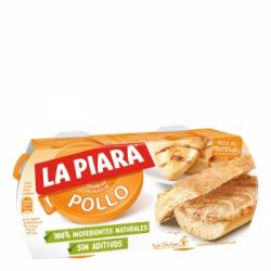 Paté de pollo La Piara 168 g.