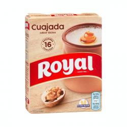 Preparado en polvo cuajada azucarada Royal sabor lácteo Caja 0.048 100 g