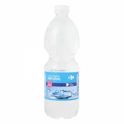 Agua mineral Carrefour natural 50 cl.