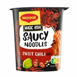 Noodles sweet chili Maggi sin aceite de palma75 g.