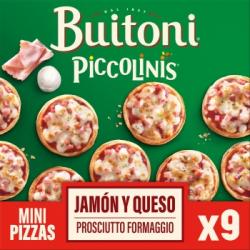 Piccolinis jamón y queso Buitoni 270 g.