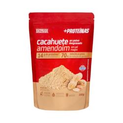 Cacahuete +Proteínas en polvo desgrasado Hacendado 14 g proteínas 70% reducido en grasa Paquete 0.2 kg