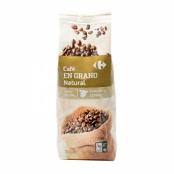 Café grano natural Carrefour 500 g.