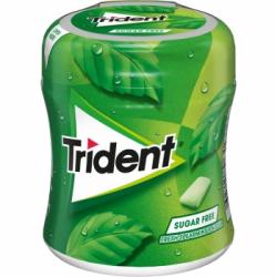 Chicles sabor hierbabuena Trident 82,6 g.