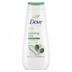 Gel de ducha cuidado hidratante aloe y agua de abedul Advanced Care Dove 400 ml.