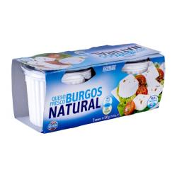 Queso fresco Burgos natural Hacendado 2 tarrinas X 0.25 kg