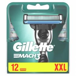 Recambios maquinilla Mach3 XXL Gillette 12 ud.