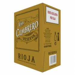 Vino tinto Reserva Viña Cumbrero D.O.Ca Rioja pack de 6 botellas de 75 cl.