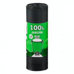 Bolsa de basura jardín Bosque Verde 100L cubo industrial Paquete 1 ud