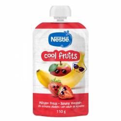Bolsita de plátano y fresa sin azúcares añadidos Nestle 110 g.