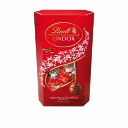 Bombones de chocolate con leche con relleno cremoso Lindt Lindor 600 g.