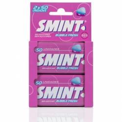 Caramelos bubble fresh sin azúcar Smint sin gluten pack de 2 unidades de 35 g.