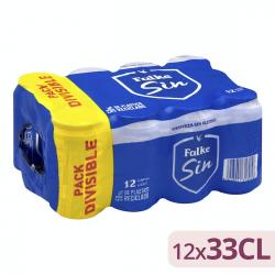 Cerveza sin alcohol Falke 12 latas X 330 ml