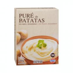 Puré de patatas Hacendado en copos Caja 0.5 kg