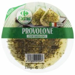 Queso de Vaca Tierno Provolone con Orégano Carrefour Extra pieza de 150 g