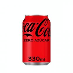 Refresco Coca-Cola zero azúcar Lata 330 ml