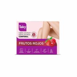 Cera depilatoria divina corporal frutos rojos Taky 400 g.