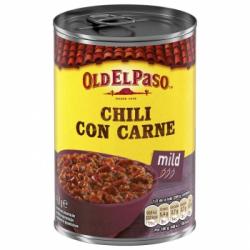 Chili con carne Old El Paso sin lactosa 418 g.